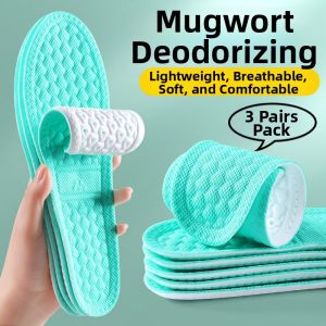LINGMIAO | Sweat Absorption Anti-odor Antibacterial Deodorant Comfortable Shock Absorption Insoles
