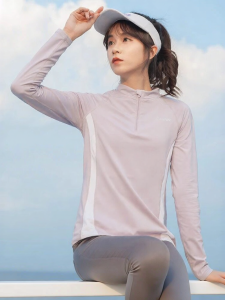 CAMEL | Sweat-wicking Sun Protection Womens Long Sleeve T-shirt
