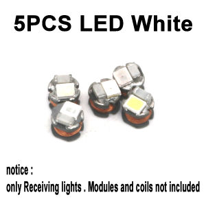 0-120mm Wireless Power Supply typec USB Transmitter Coil  Induction Receiver LED Lamp Light Toys Model LEGO Gundam Bandai Model