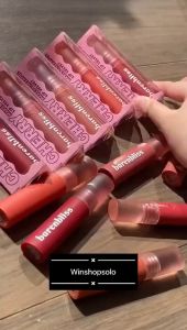 BNB BARENBLISS LIP VELVET CHERRY: Krim Bibir untuk Kelembapan