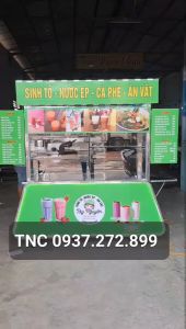 XE TRÀ SỮA 1m4x60 BỤNG KIỂU ĐÈN LED NHIỄN TÂN NGỌC CHÂU TNC 0937.272.899