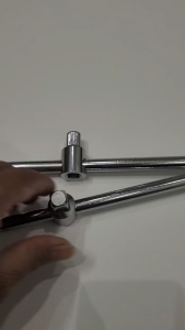 TAY CÔNG CHỮ T 25CM Loại 1/2 – THÉP KHÔNG GỈ – CHUYÊN DÙNG CÔNG ỐC Ô TÔ
