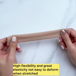 Soft Fiber Gel Toe Sleeves Breathable Silicone Tube Finger Protectors Corn Cushion Separator Foot Care Comfort And Protection