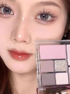 KAPEINE 25 Color Eyeshadow Palette Matte Pearl Long-lasting No Smudging Multi-use Earth Tone Beginner Friendly Makeup Tool