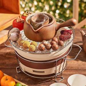 Tea Boiling Grill Stove Set For Indoor And Outdoor Charcoal Stove