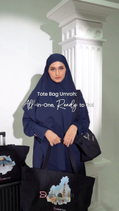 Rizka Hijab - Totebag Haji Dan Umroh Mekkah Medina Aqsa