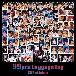 99pcs Stray Kids Stickers Regular Album KARMA Peripheral SKZOO Handbooks Stickers Luggage Stickers Gifts