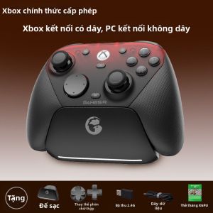 GameSir | Bàn Điều Khiển Trò Chơi Chuyên Nghiệp Không Dây Xbox Đã Được Chứng Nhận Tương Thích với PC Steam Có TMR Triggers Cảm Biến Gyro 4 Động Cơ