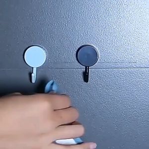 Móc Dán Tường Chịu Lực Siêu Dính - Móc Treo Đa Năng Nhiều Màu - Đồ Dùng Nhà Bếp Tiện Lợi