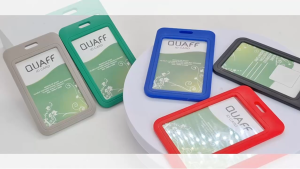 All U Want - QUAFF 5PCS Double Sided PP Card Holder | ID Protector Case Vertical