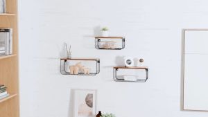 Wall Mounted Shelf Set Floating Decoration Storage Multifunctional Bedroom Livingroom Bathroom Kitchen Shelves Rack