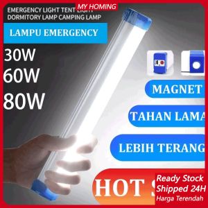 KOK [BISA COD GRATIS ONGKIR] Lampu emergency Super Terang 20 watt & 60 watt tahan lama 24 jam ukuran jumbo murah charger bisa di cas