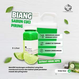 Biang sabun cuci piring jadi 5liter + extra foam