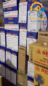 QUẠT TREO TƯỜNG 3 CÁNH 2 DÂY TC-1626 SENKO CÔNG SUẤT 47W BẢO HÀNH 24 THÁNG