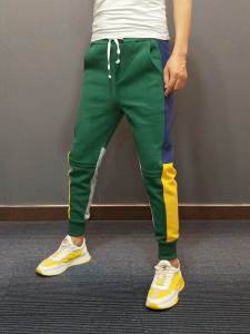 กางเกงขายาวทรงเข้ารูปสำหรับผู้ชาย ทรงสลิมฟิต กางเกงวอร์ม ทรงลำลอง เอวยางยืด ทรงขากระบอกเล็ก กางเกงขายาวทรงเข้ารูป