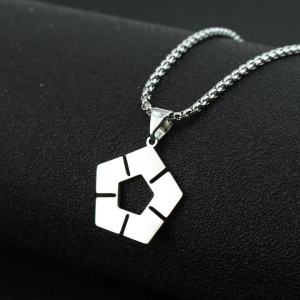 Final Fantasy VII Cloud Wolf Head Logo Mặt Dây Chuyền Móc Khóa Vòng Cổ Dòng Trò Chơi Kim Loại Mát Mẻ Tinh Tế Chaveiro Thời Trang Quyến Rũ