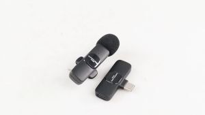 COD TaffSTUDIO Mikrofon Lapel Lavalier Wireless Lightning Untuk Iphone Buat Konten Mukbang Vlog