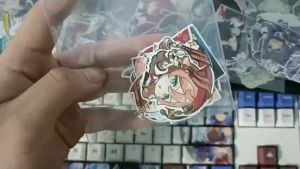 Genshin Impact - Set 10/15 Sticker Yanfei game Genshin Impact hình dán trang trí vali điện thoại laptop siêu đẹp chống nước chống xước