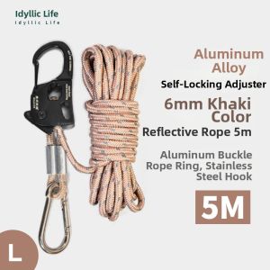 TUJUE | Windproof Self-locking Aluminum Tent Rope Tightener