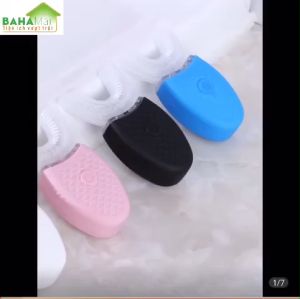 BÀN CHẢI ĐÁNH RĂNG ĐIỆN TỰ ĐỘNG CHỮ U  360 ĐỘ CÓ ÁNH SÁNG XANH KHỬ TRÙNG làm cho việc trở nên dễ dàng và sạch sẽ toàn bộ mặt trước mặt sau