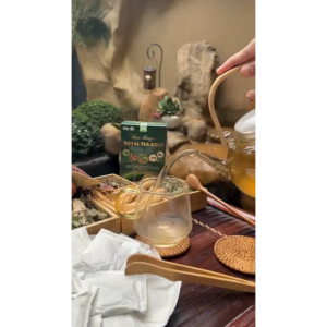 Royal Tea Gold: Herbal Ingredients for Liver Health & Vitality Boost