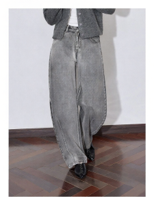 Toyouth | Quần Jeans Chân Rộng Thiết Kế Ôm Dáng cho Nữ