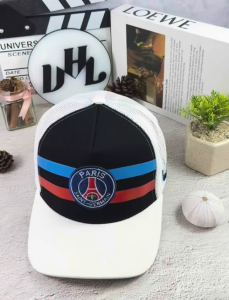 Nón kết mũ lưỡi trai Câu lạc bộ Paris Saint Germain kaki phối vải cao cấp năng động