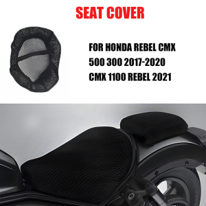 For Honda Rebel CMX 500 300 2017-2020 CMX 1100 Rebel 2021 Motorcycle Accessories Seat Cushion Cover Fabric Protector
