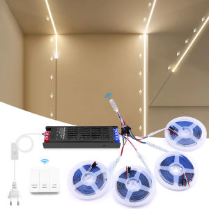 Dải Đèn LED Dẻo WS2811 Thông Minh Hiệu Ứng Nước Chảy Đèn Dải Băng LED 4/3/1 Trong 1 Trang Trí Tường Ván Gỗ Đèn Lưới Tản Nhiệt 24V SMD 120 Đèn LED/m