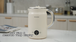 1.7L Electric Kettle Household Stainless Steel Thickened Electric Heat Preservation Integrated Kettle Automatic Power Off Large Capacity Portable Dormitory Kettle