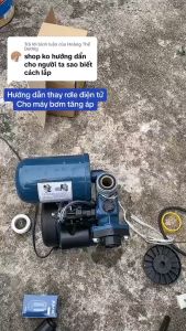 Rơ Le Máy Bơm Tăng Áp ( rơle điện tử không tiếng ồn )