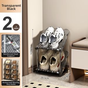 WEIMEIYUAN | Space-saving Multi-layer Tilt Shoe Rack
