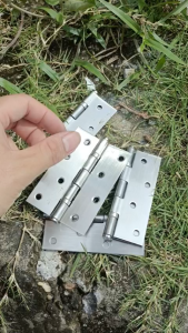 Bản lề inox chống gỉ 304 Số  100 – kích thước 10x6.5cm (100g) trục bi trơn mượt độ bền cao