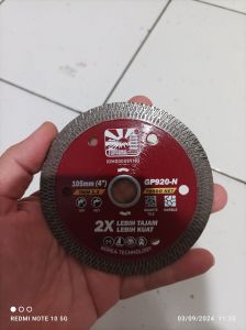 Diamond Wheel Turbo 4 inch FUJIYAMA  Mata Gerinda Potong Keramik Granite dan Marmer JAPAN STANDART