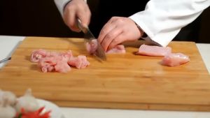 Dao nhà bếp Bộ dao Nhật bản 5 món 2 Dao chặt 1 Dao thái 1 Cây dũa 1 Cây kéo Chất lượng thép trắng siêu cứng sắc bén chống rỉ