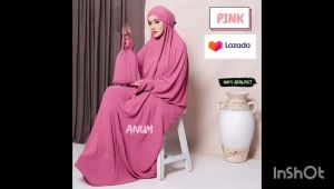 Penawaran Besar MUKENA POLOS 2 IN 1 WANITA DEWASA JUMBO TERBARU 2025