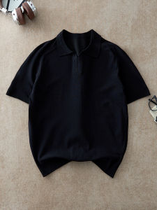 OUMULONG | Summer Slim Fit Cool Business Mens Polo Shirt