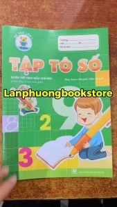 Sách - Combo Tập tô số và bé học toán + bán kèm 1 bút chì