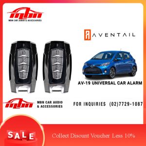 Universal Aventail Car Alarm Auto Security System AV19 Universal Car Alarm Auto Security