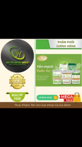 XUÂN AN - Yến Mạch Cán Mỏng (Roll)  Túi 400g (Tặng Kèm 1 Gói Yến Mạch 150g)