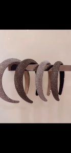 Hayylife Bando Bandana Busa Blink Dewasa Style Pesta Dengan Aksen Kristal Permata Cloud Crystal Headband Aksesoris Wanita HL-BBA906