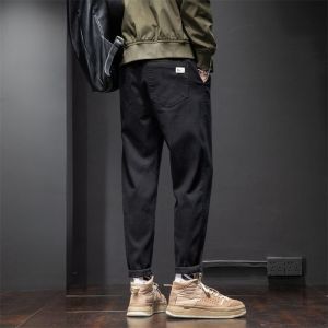 ROMON | Loose Straight Leg Casual Pants for Men Romon Brand Summer Thin Workwear Long Trousers Autumn Spring New Style Harlan Style