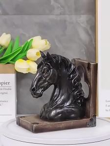 Retro Horse Head Bookend