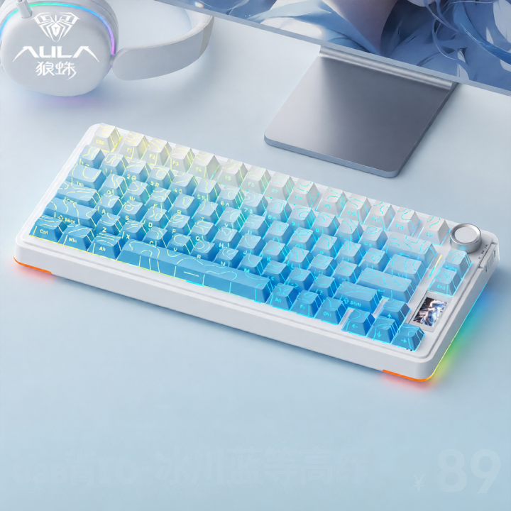 AULA | Bàn Phím Cơ Không Dây Ba Chế Độ | Lazada.vn