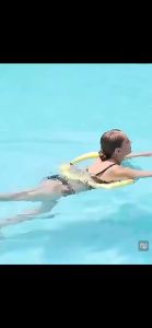 1Pcs Water Sports Float Chair Lounge Floating Chair Sling Swimming Pool Water Hammock Floating Chair for Summer Pool Accessories