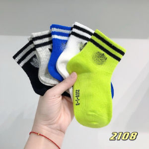 Tất Trẻ Em Cotton Nguyên Chất Dài Đến Bắp Chân Thoáng Khí Thể Thao Thường Ngày Cho Bé Trai Và Bé Gái Tất Trẻ Em Thoải Mái