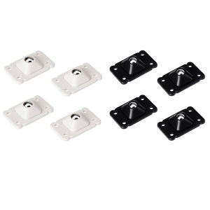 【New Arrival】 4Pcs Mini Adhesive Wheels Stainless Steel Sticky Pulley 360 Degree Swivel for Trash Can Storage Box Small Furniture