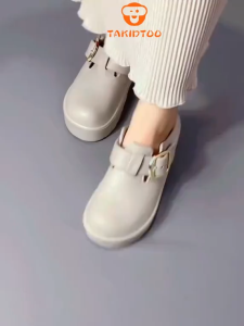 TAKIDTOO Sandal Slop Wanita Sandal Wanita Kekinian Sandal Wedges Wanita Korean Style