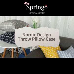 CozyHome Cushion Cover 40CM/45CM Throw Pillow Case Sofa Cushion Cover Home Decor Sarung Bantal Sofa Living room decor BZ#1