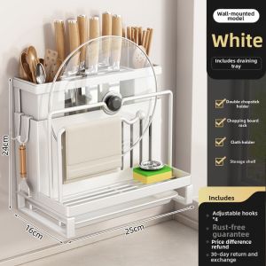 youqin | Multifunction Stainless Steel Kitchen Storage Rack